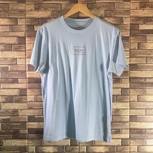 Pre Owned Mens RCVA Vintage Dye Large T Shirt Baby Blue